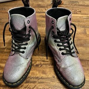 Doc Martens. Worn a few times, but have been in a closet for some time.